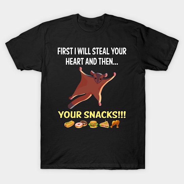 Steal Heart Sugar Glider 04 T-Shirt by blakelan128